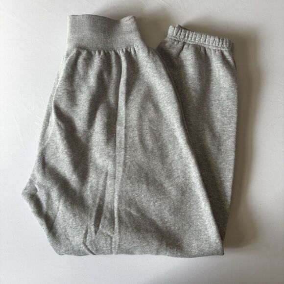 Nike Women's Sportswear Phoenix Fleece Joggers Small DQ5887-063 Heather Grey - Picture 5 of 5